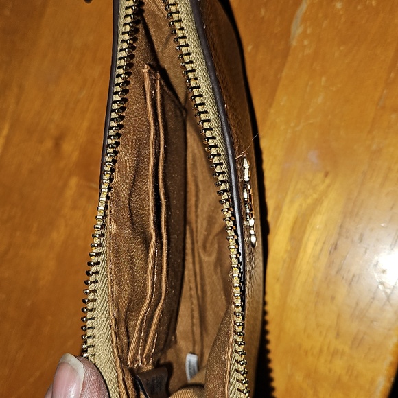 Coach Mini Nolita Metallic Bronze Wristlet/Bag - Picture 4 of 5